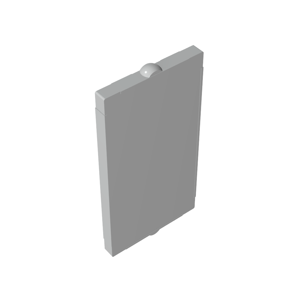 Vidrio para ventana 1 x 2 x 3 Frente plano-MyGobricksEs