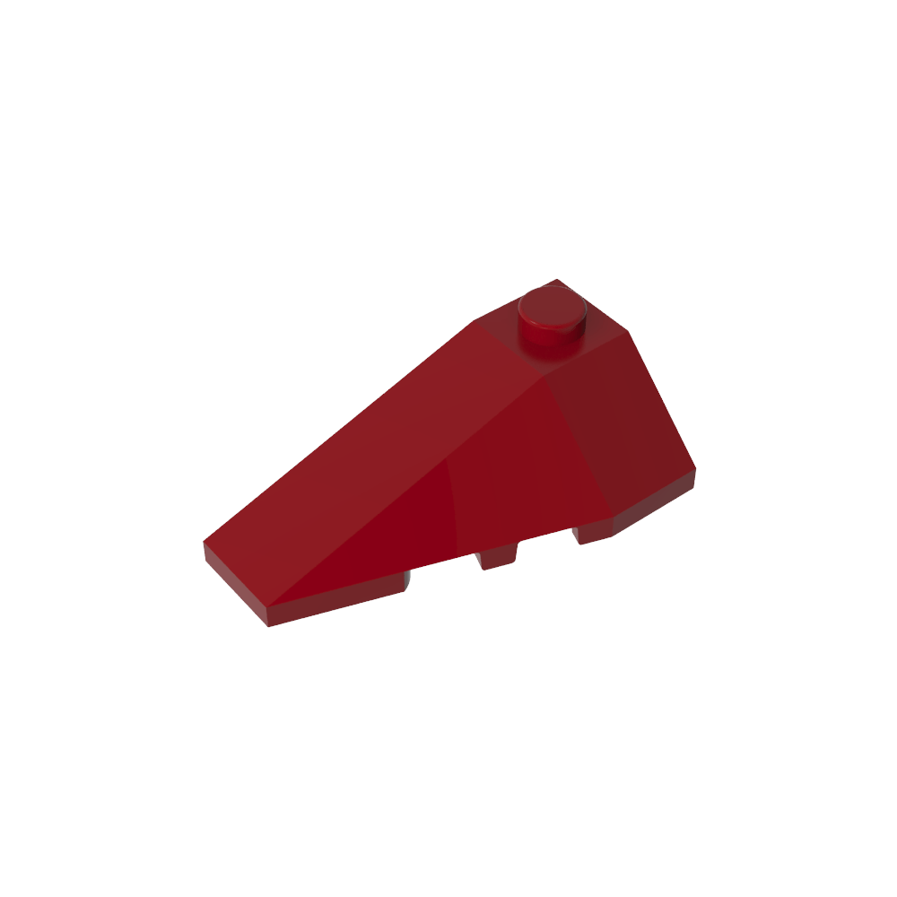 Cuña inclinada 4 x 2 triple izquierda-MyGobricksEs