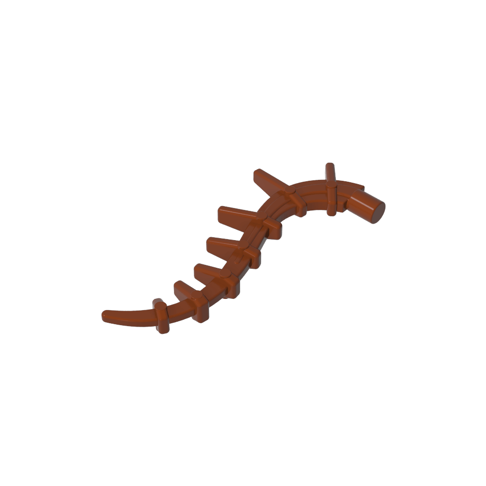 Parte del cuerpo de una planta o criatura, enredadera, cola, tentáculo o espina de Bionicle, puntiaguda-MyGobricksEs