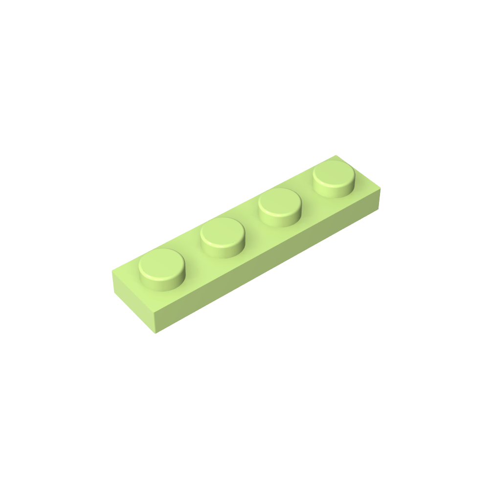 Placa 1 x 4-MyGobricksEs