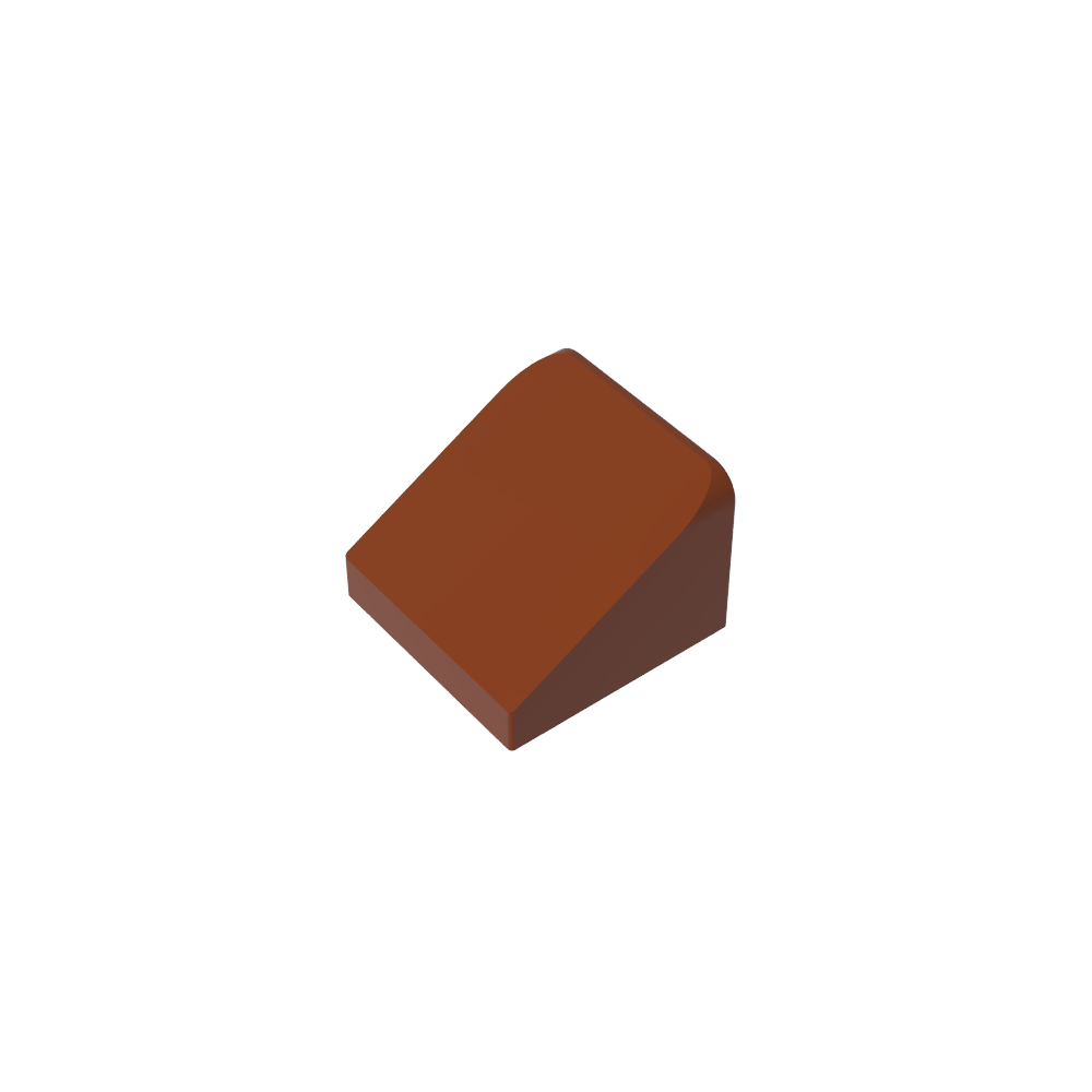Pendiente 30° 1 x 1 x 2/3 (Pendiente de queso), Pendiente 30 1 x 1 Pendiente-MyGobricksEs
