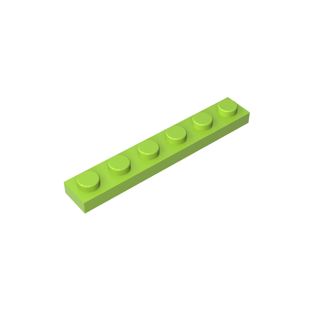 Placa 1 x 6-MyGobricksEs