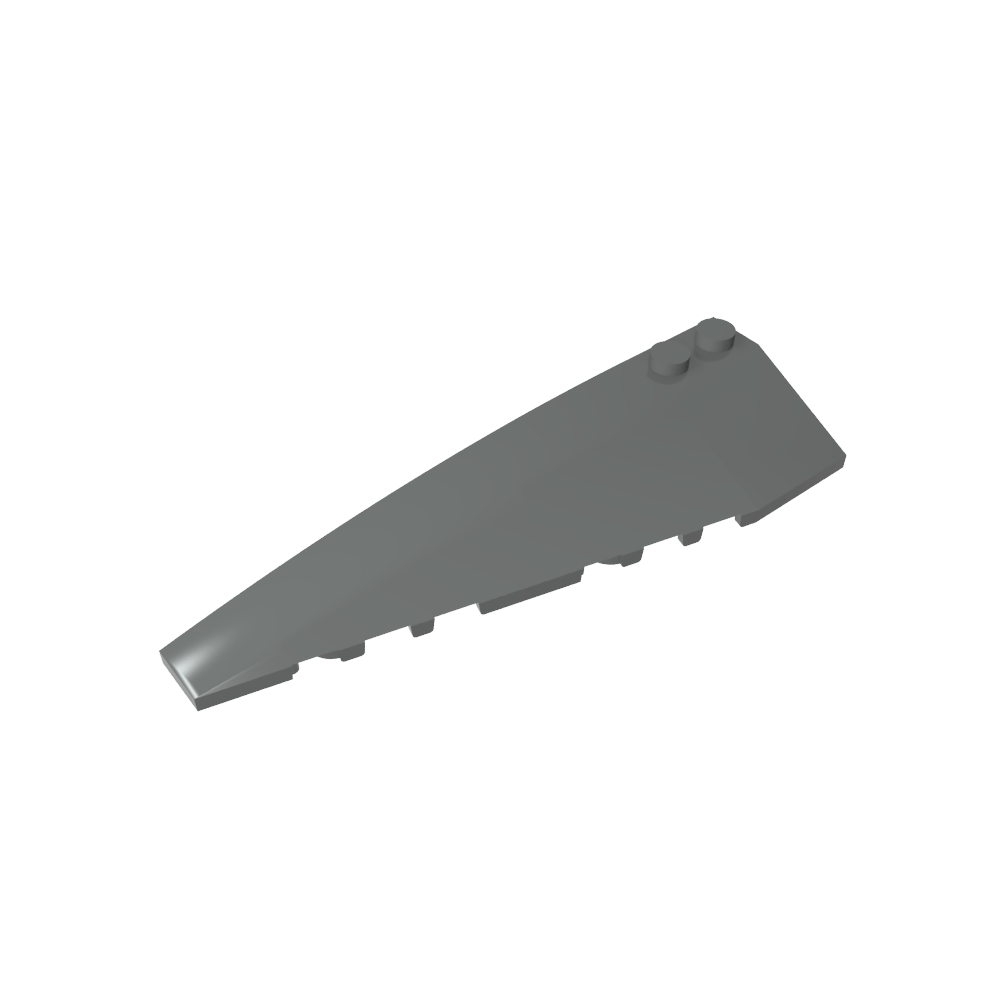 Cuña curva 10 x 3 izquierda-MyGobricksEs