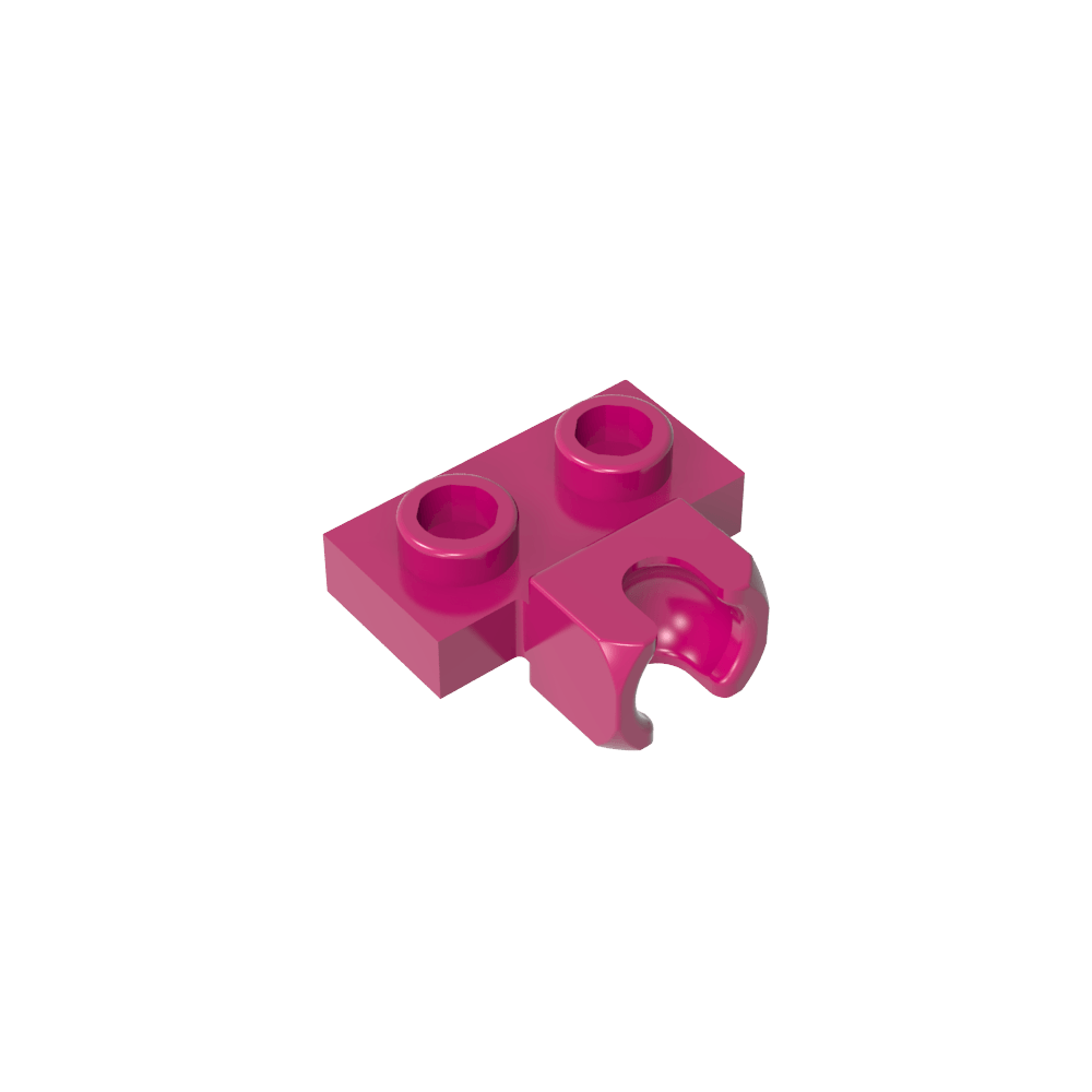 Placa especial 1 x 2 Copa lateral central de 5,9 mm-MyGobricksEs