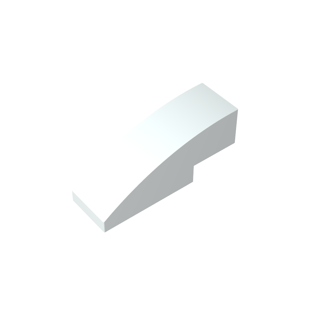 Pendiente curva 3 x 1 sin montantes-MyGobricksEs