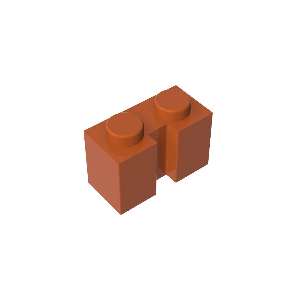 Ladrillo Especial 1 x 2 con Ranura-MyGobricksEs