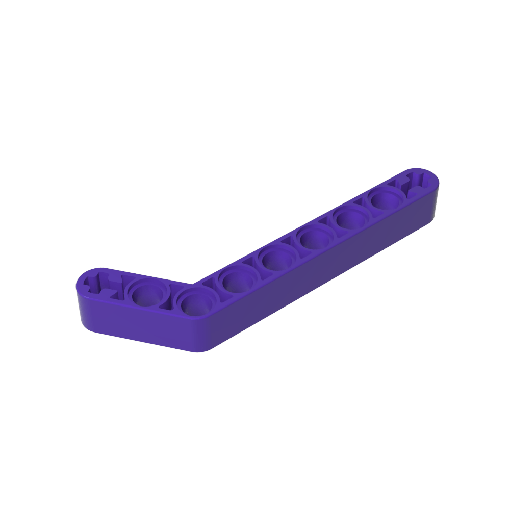 Viga técnica 1 x 9 doblada (7 - 3) de espesor-MyGobricksEs