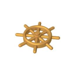 Barco, timón de barco-MyGobricksEs