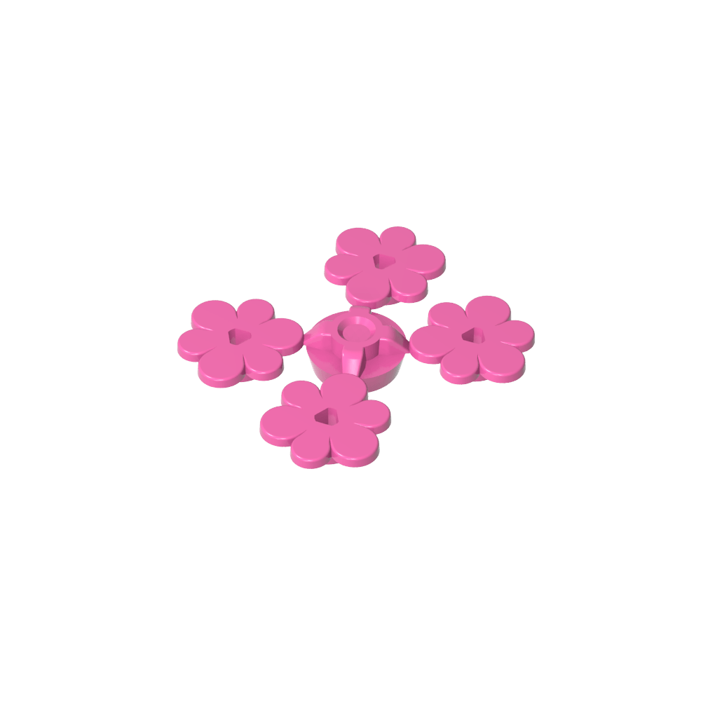 Planta, Flor - Pequeña-MyGobricksEs