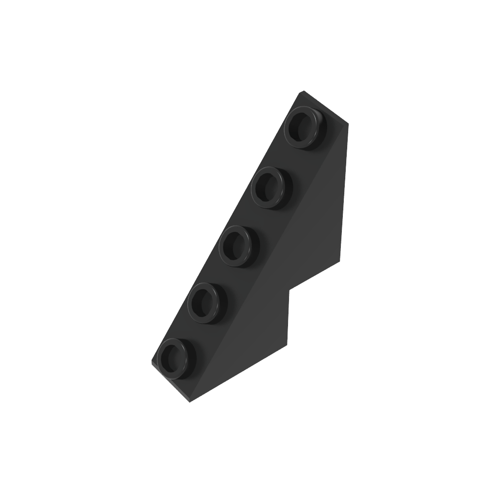 Pendiente 53° 3 x 1 x 3 1/3 con montantes en la pendiente-MyGobricksEs