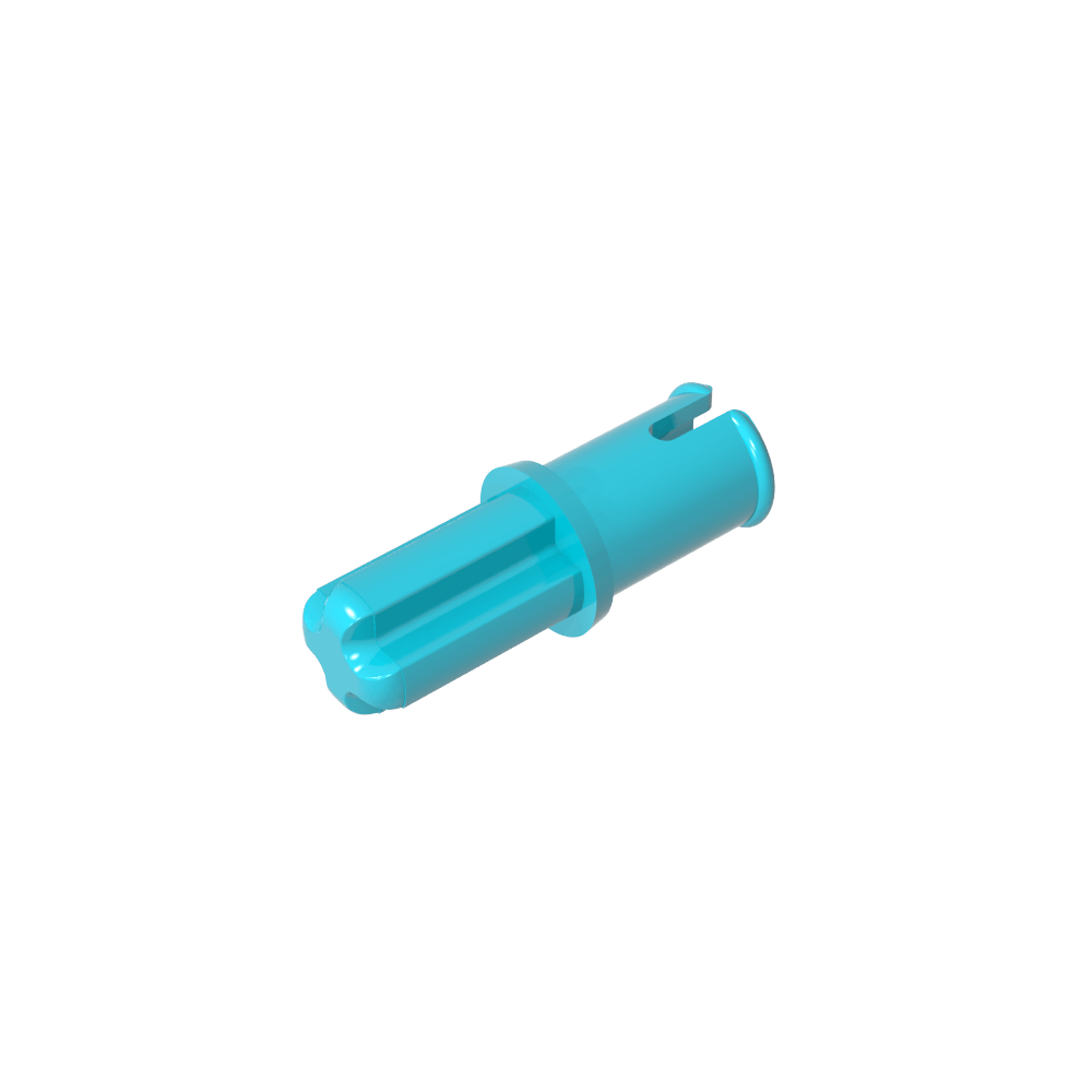 Pasador de eje Technic sin crestas de fricción longitudinales-MyGobricksEs