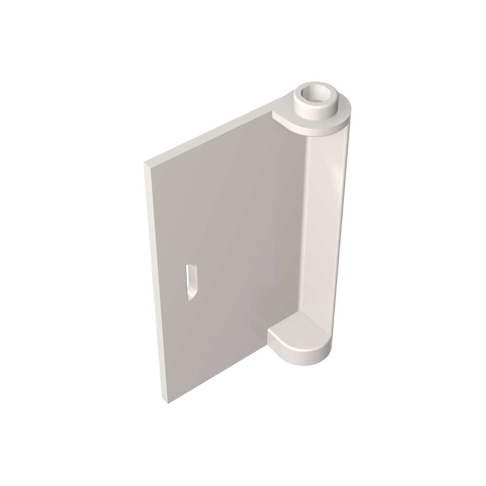 Puerta 1 x 3 x 4 Izquierda con Tirador Fino-MyGobricksEs