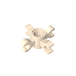 Conector Technic Pin Redondo con 4 Clips-MyGobricksEs