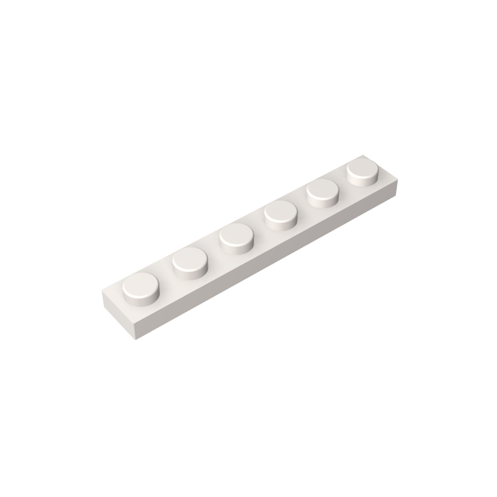 Placa 1 x 6-MyGobricksEs