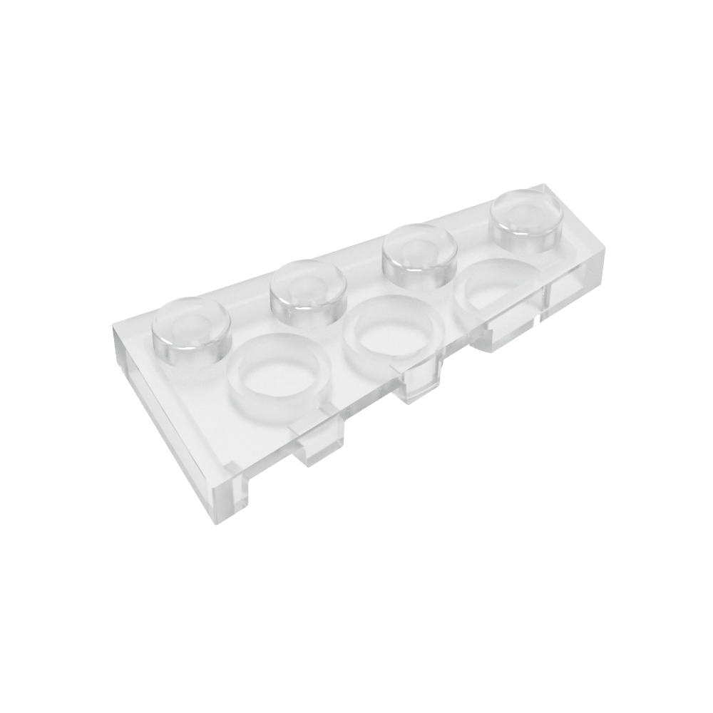 Placa de cuña 4 x 2 derecha-MyGobricksEs
