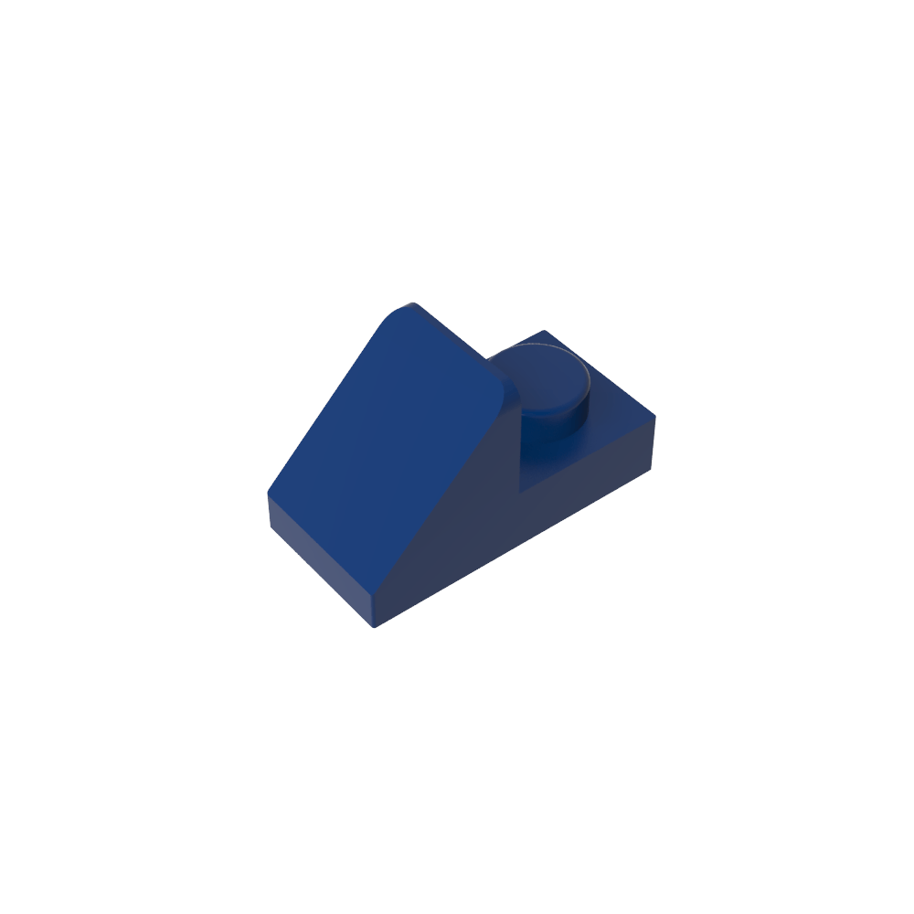 Pendiente de 45° 2 x 1 con recorte de 2/3 [Versión original]-MyGobricksEs