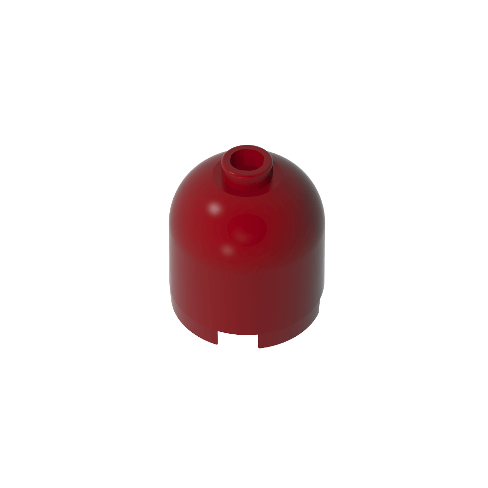 Ladrillo redondo de 2 x 2 x 1 2/3 con parte superior abovedada [Montante indeterminado]-MyGobricksEs