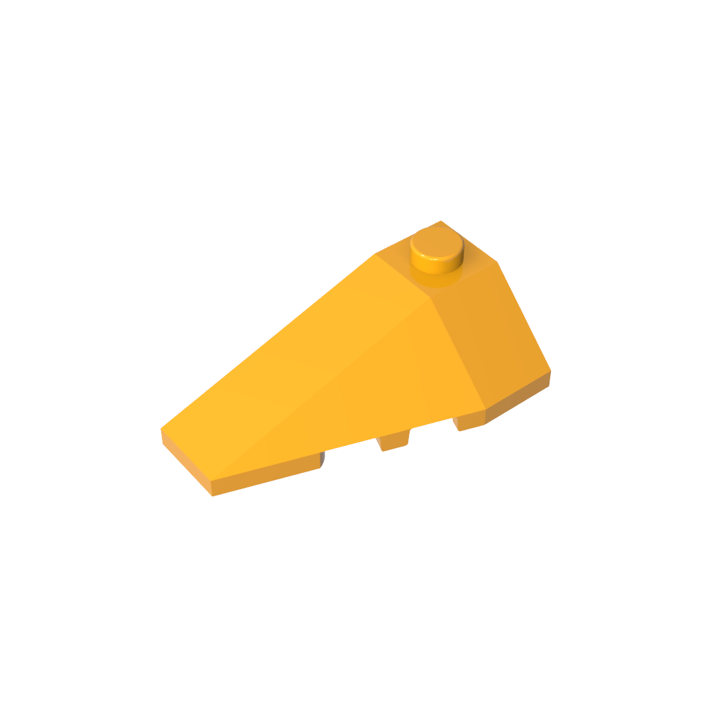 Cuña inclinada 4 x 2 triple izquierda-MyGobricksEs