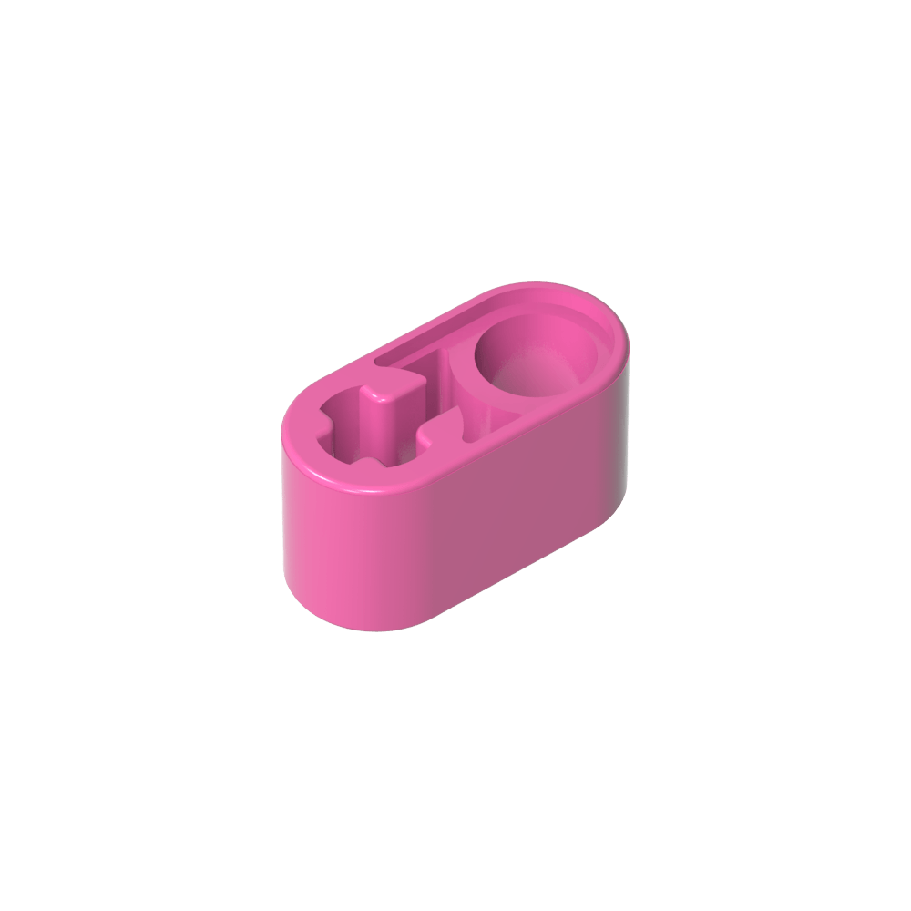 Viga Technic de 1 x 2 de Grosor con Orificio para Pasador y Orificio para Eje-MyGobricksEs