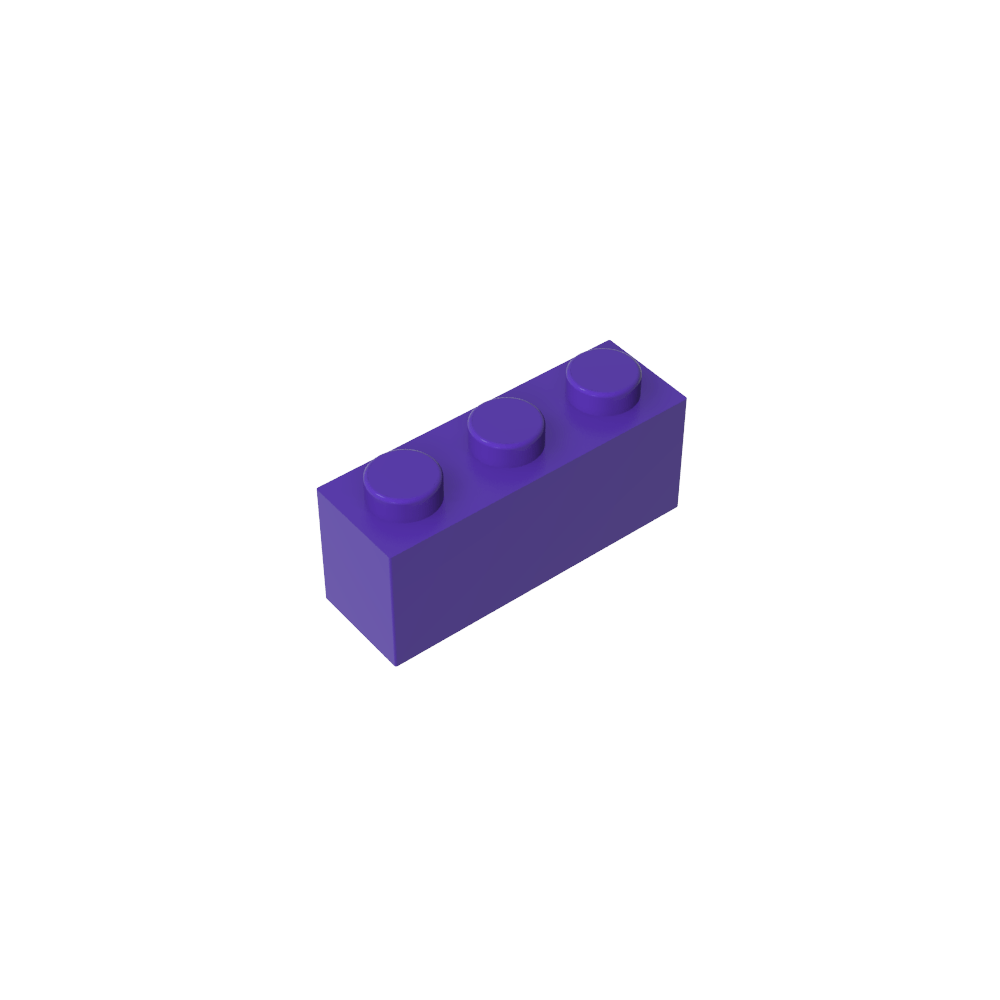 Ladrillo 1 x 3-MyGobricksEs
