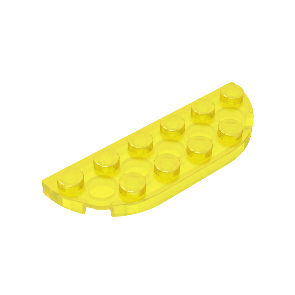 Plato Esquina Redonda 2 x 6 Doble-MyGobricksEs