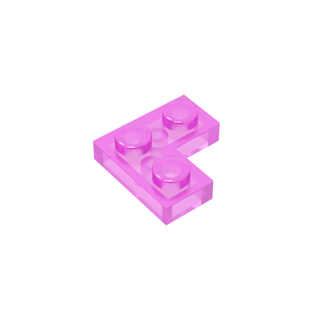 Placa 2 x 2 Esquina-MyGobricksEs