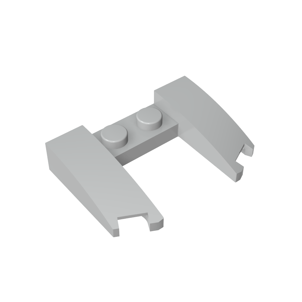 Cuña curvada de 3 x 4 x 2/3-MyGobricksEs