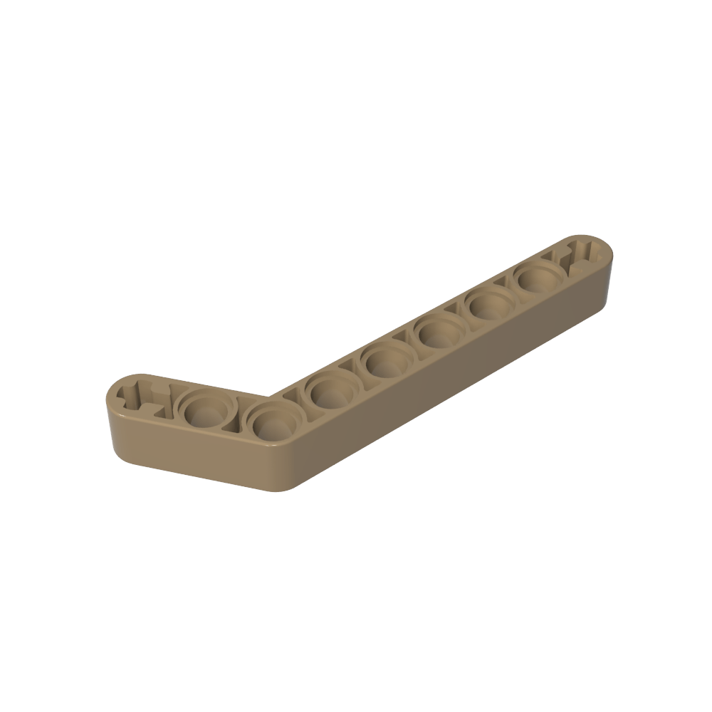 Viga técnica 1 x 9 doblada (7 - 3) de espesor-MyGobricksEs