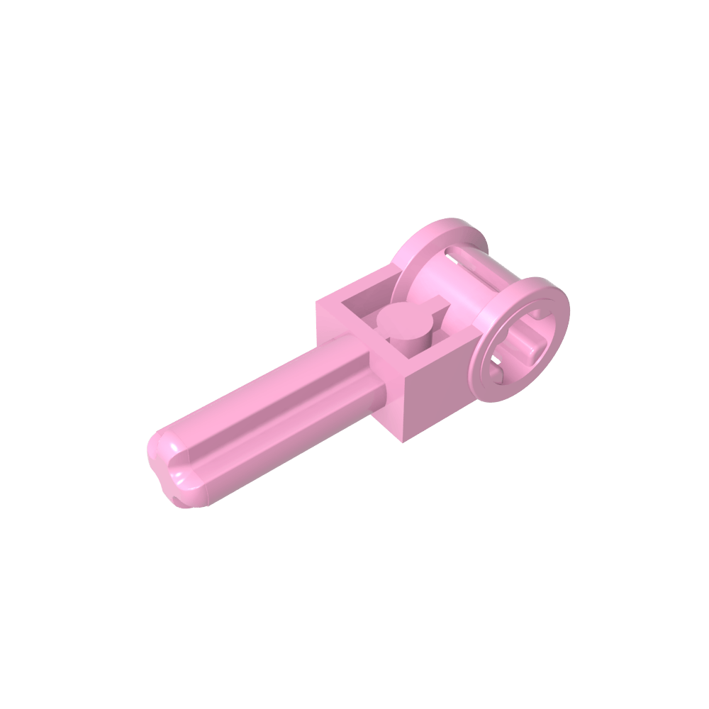 Eje Technic 1.5 con conector de eje perpendicular (mango de inversión de pértiga Technic)-MyGobricksEs