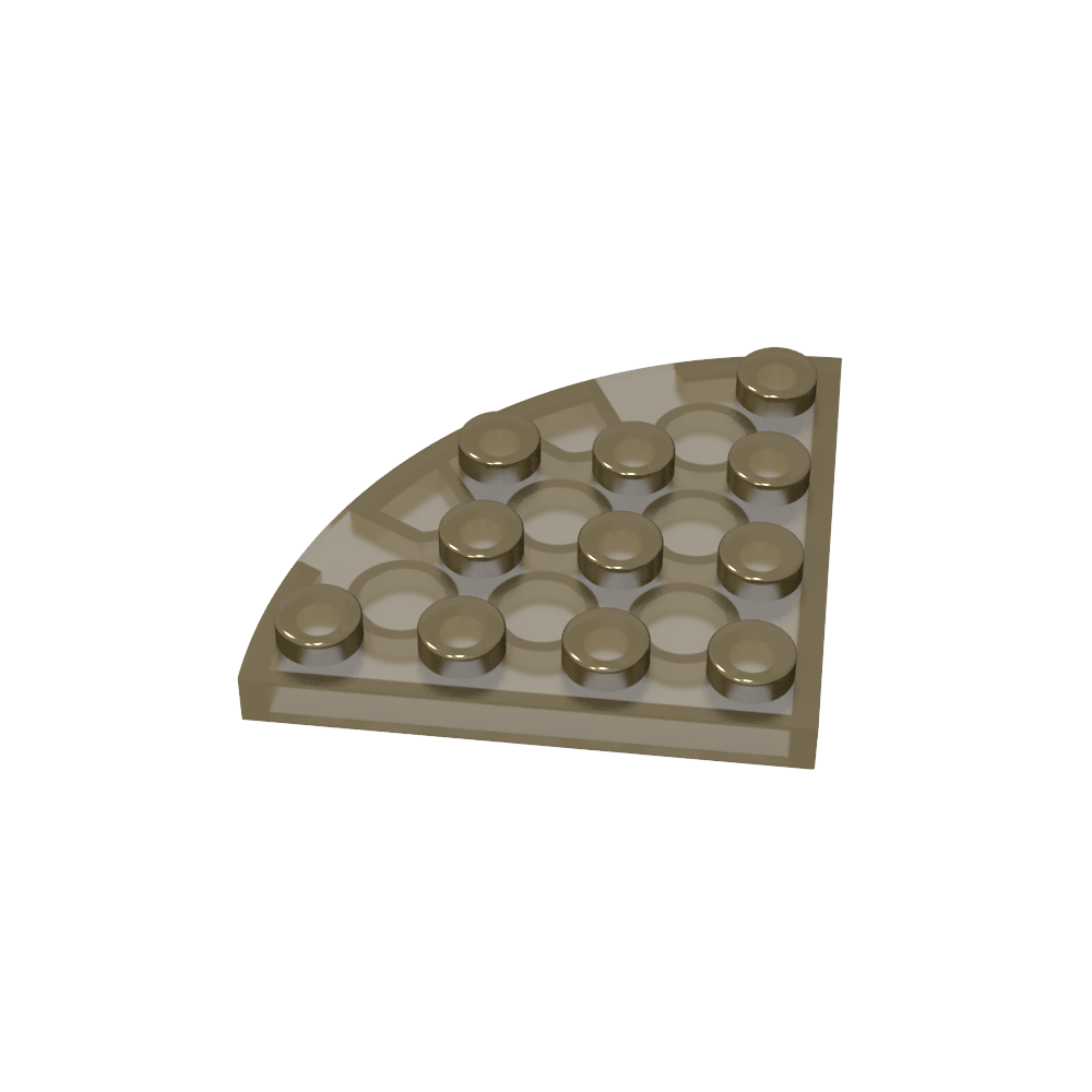 Placa de esquina redonda 4 x 4-MyGobricksEs