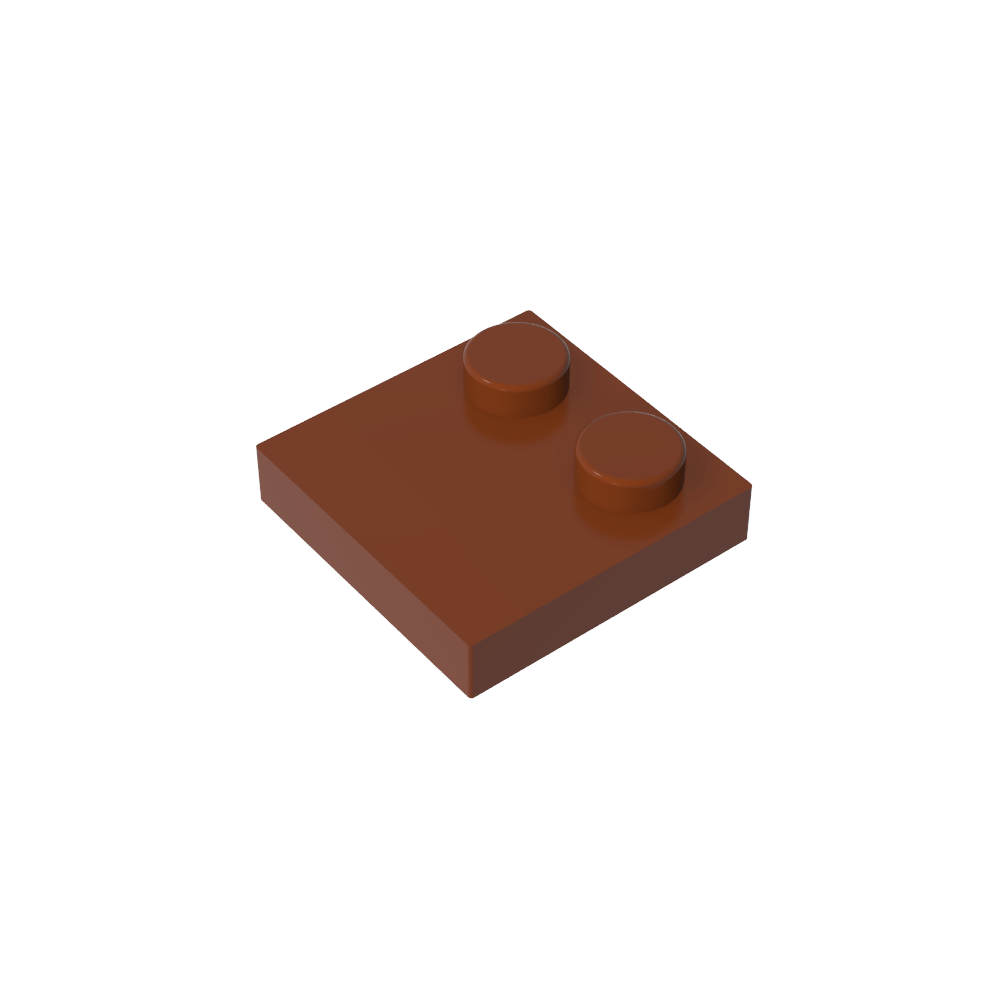 Placa Especial 2 x 2 con Solo 2 tacos-MyGobricksEs