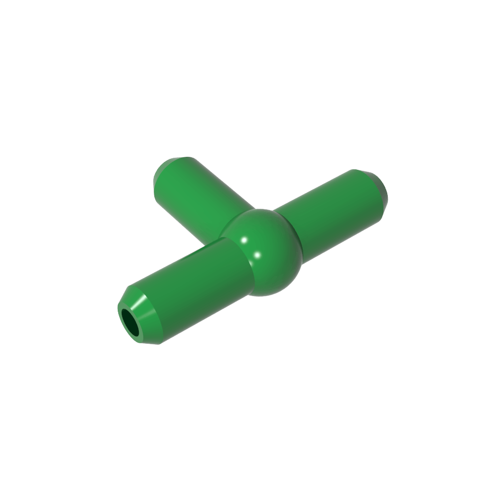 Pieza en T neumática (barra en T) [Nuevo estilo]-MyGobricksEs