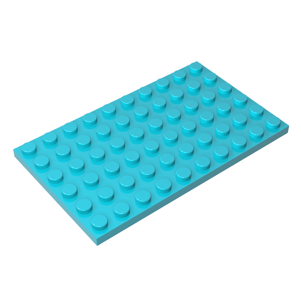 Placa 6 x 10-MyGobricksEs