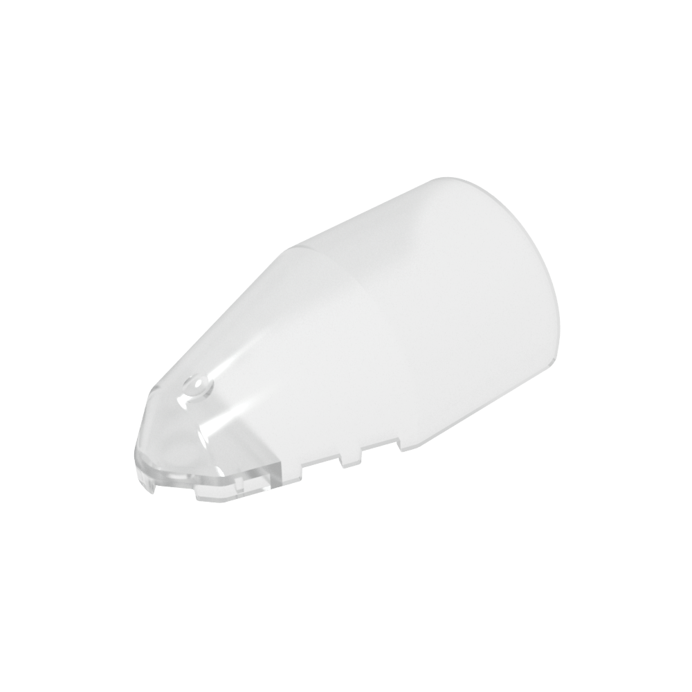 Parabrisas 7 x 4 x 2 redondo-MyGobricksEs