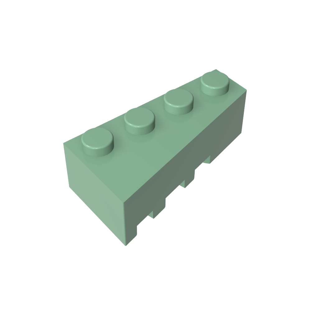 Cuña 4 x 2 Derecha-MyGobricksEs