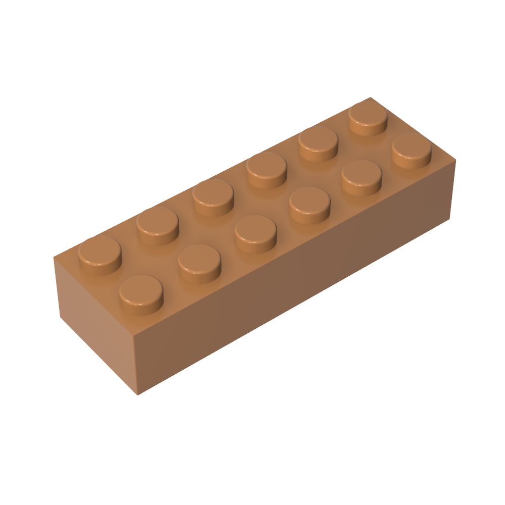 Ladrillo 2 x 6-MyGobricksEs