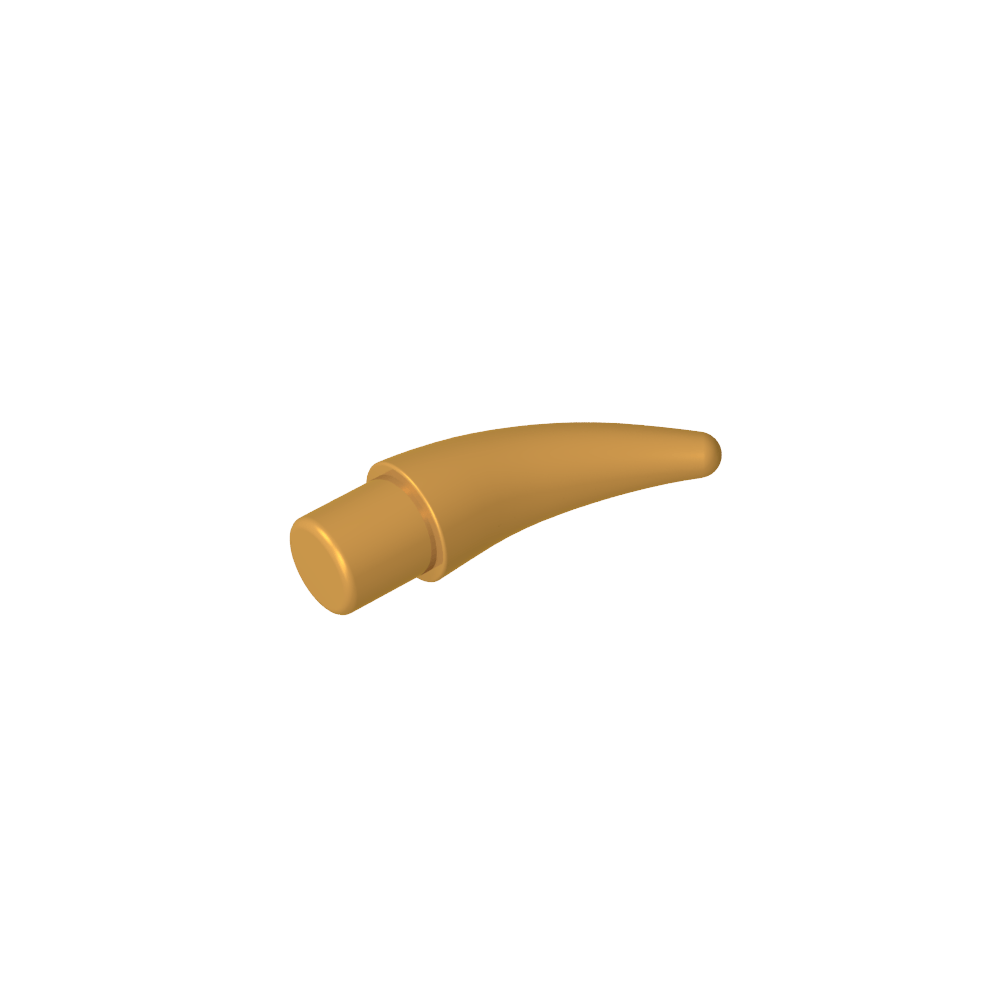 Parte del cuerpo animal, púa/garra/diente/garra/cuerno, pequeño-MyGobricksEs