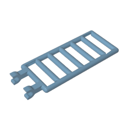 Barra 7 x 3 con clips dobles (escalera)-MyGobricksEs