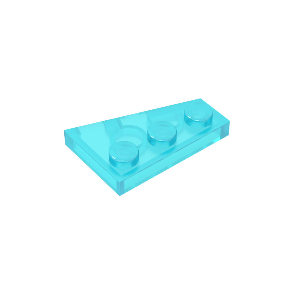 Placa de cuña 3 x 2 izquierda-MyGobricksEs