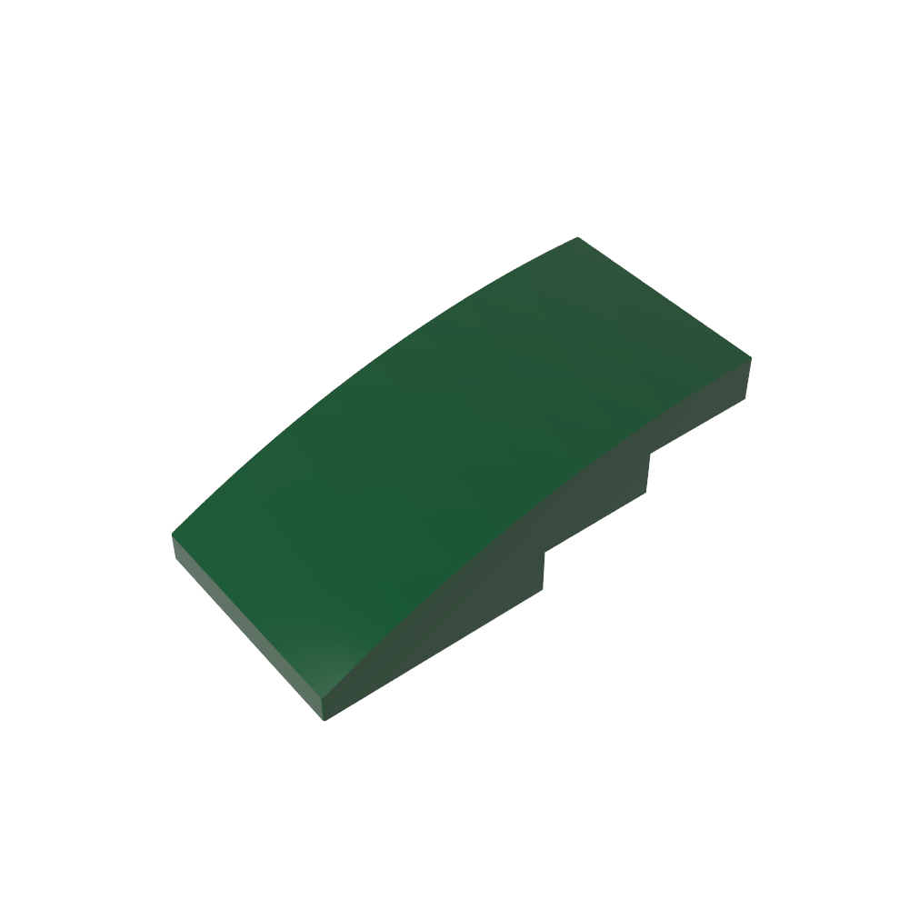 Pendiente curva 4 x 2 sin montantes-MyGobricksEs