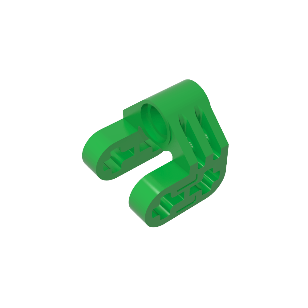 Conector de eje y pasador Technic con división perpendicular-MyGobricksEs