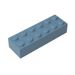 Ladrillo 2 x 6-MyGobricksEs