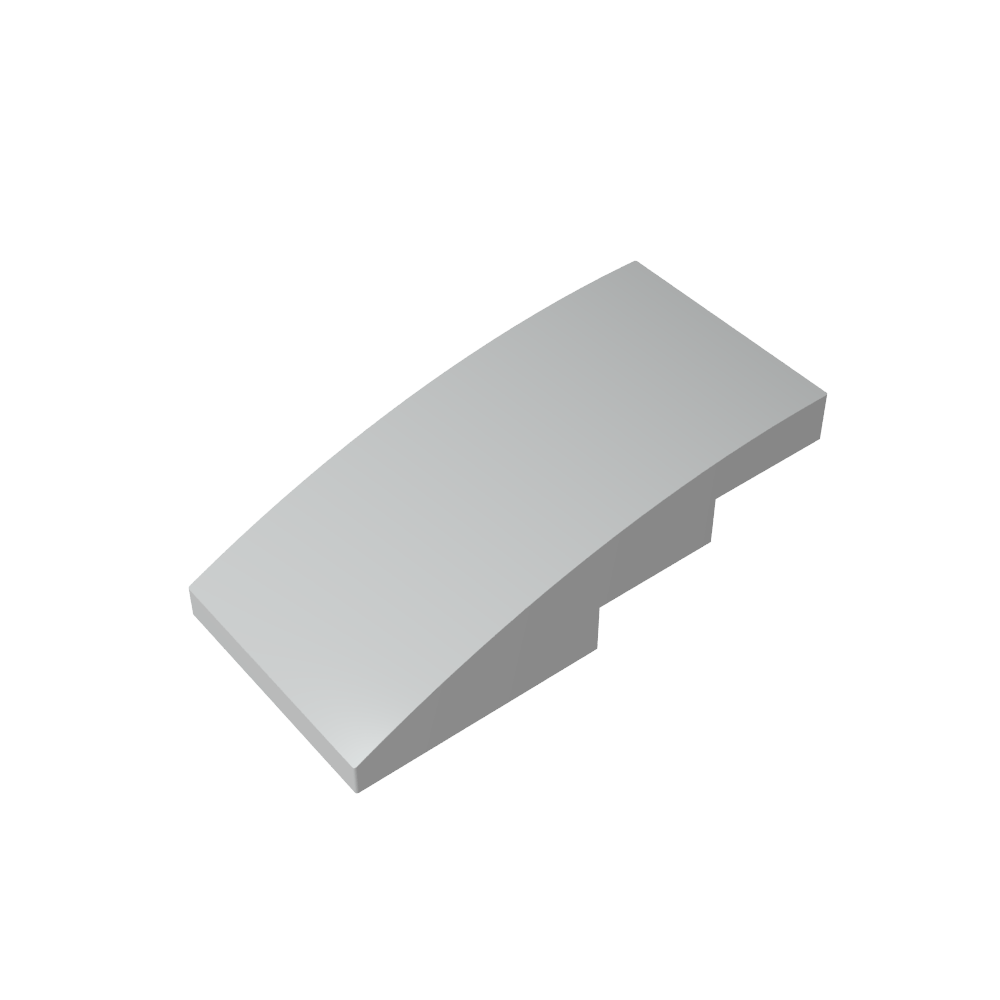 Pendiente curva 4 x 2 sin montantes-MyGobricksEs