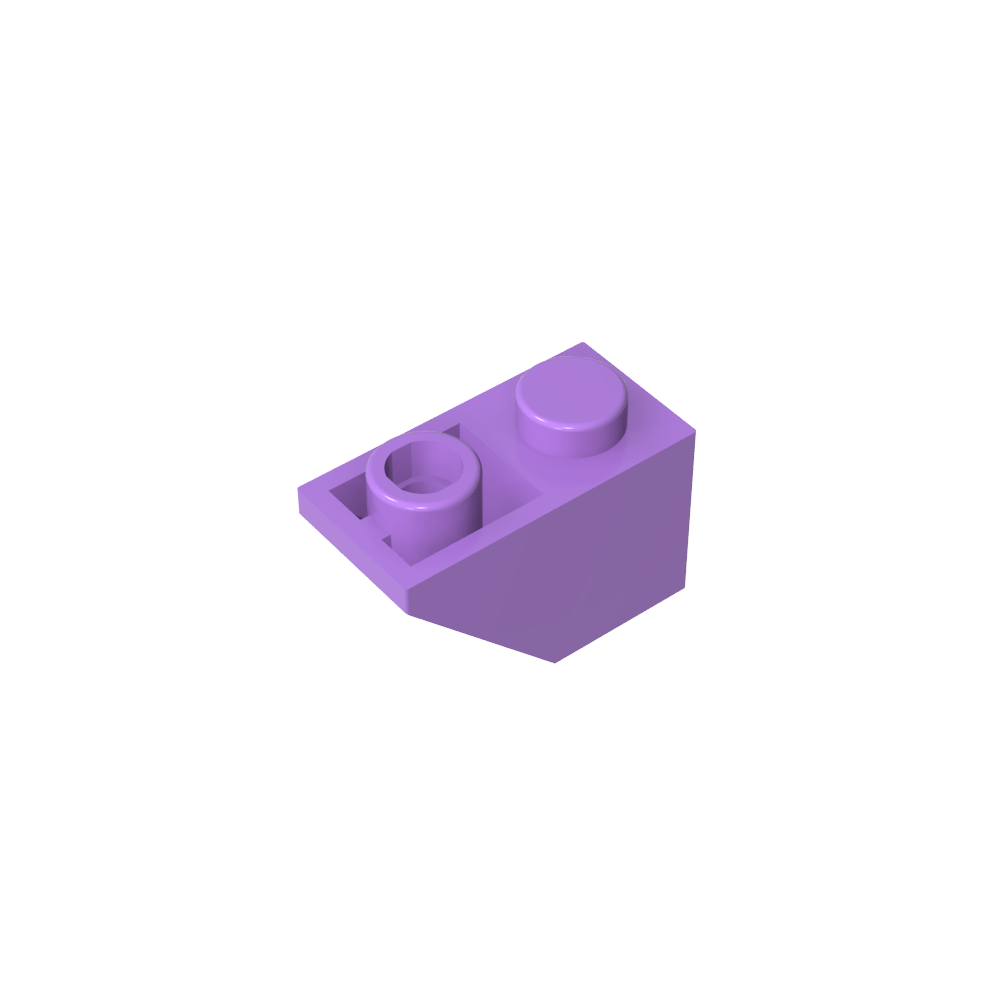 Pendiente invertida 45° 2 x 1-MyGobricksEs