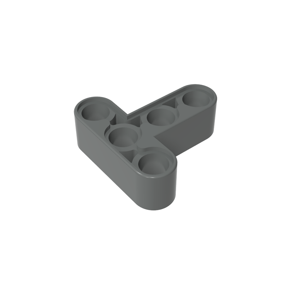 Viga técnica 3 x 3 en forma de T gruesa-MyGobricksEs