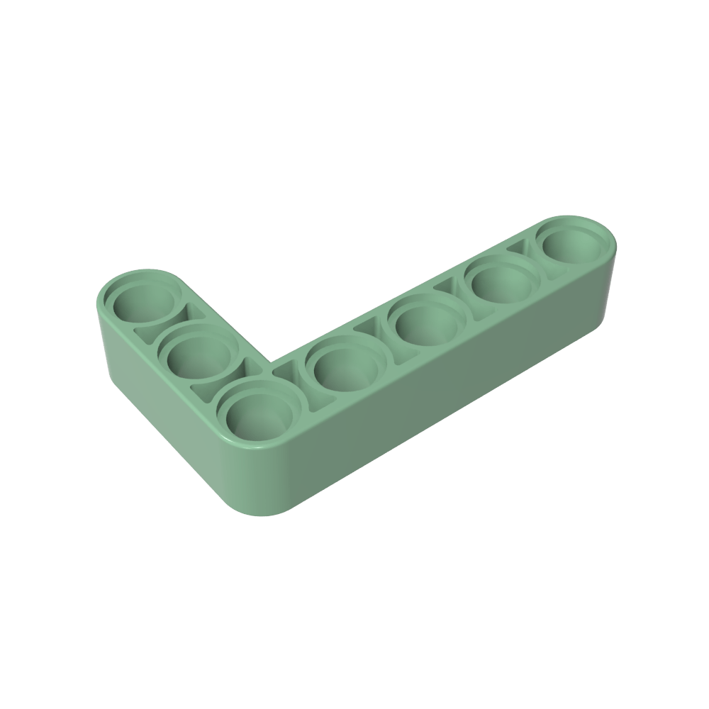 Viga técnica 3 x 5 en forma de L de espesor-MyGobricksEs