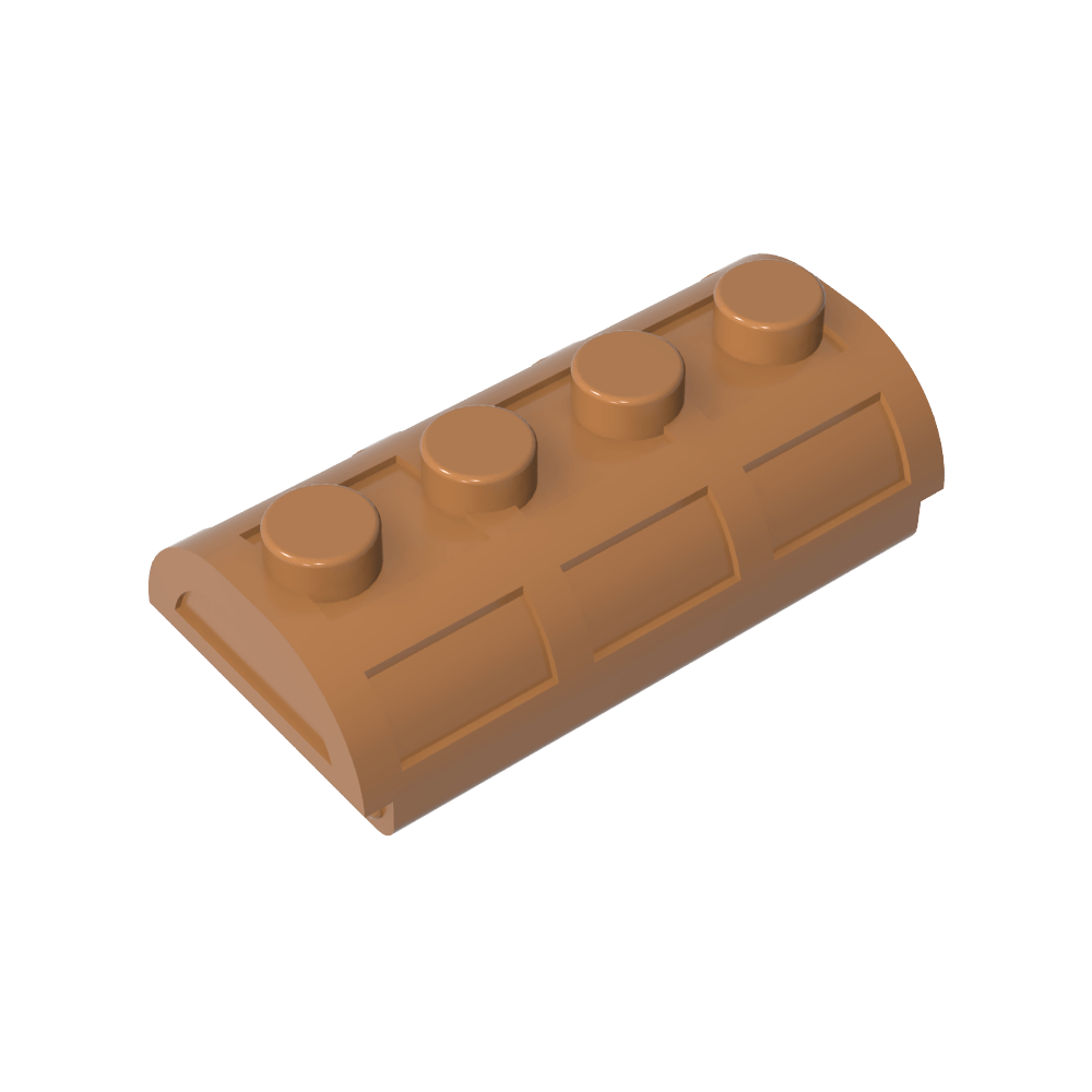 Tapa del cofre del tesoro [Bisagra fina]-MyGobricksEs