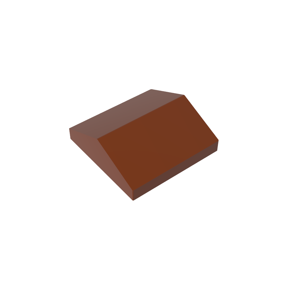 Pendiente 33° 2 x 2 Doble-MyGobricksEs