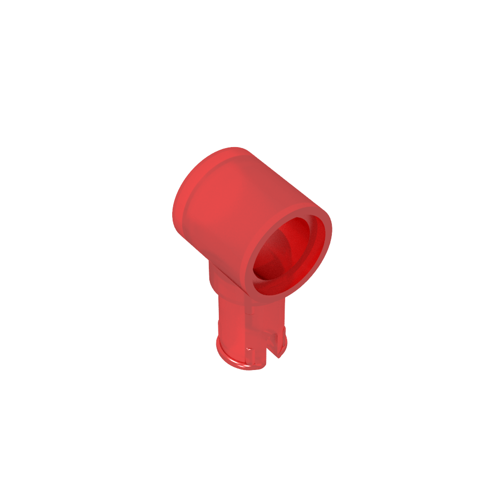 Conector Technic Pin Hub con 1 pin con crestas de fricción longitudinales-MyGobricksEs