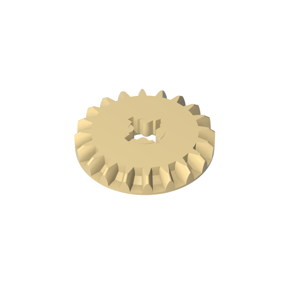 Bisel de 20 dientes Technic Gear-MyGobricksEs
